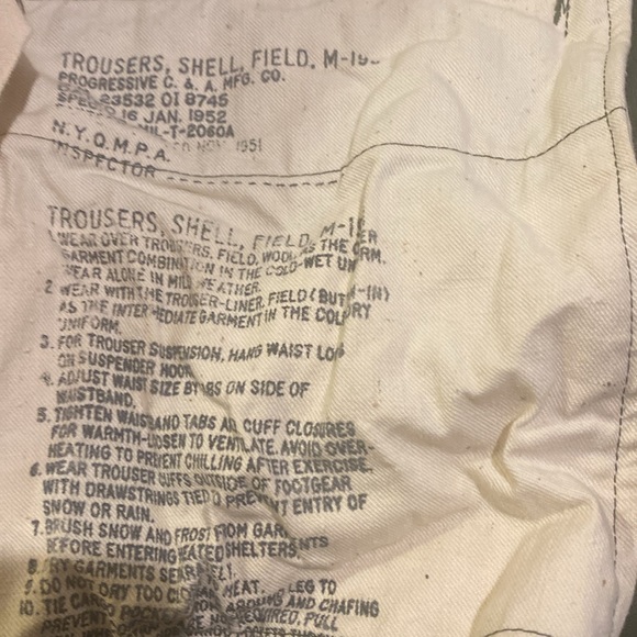 PARATROOPER PANTS FROM WAR - Picture 6 of 7